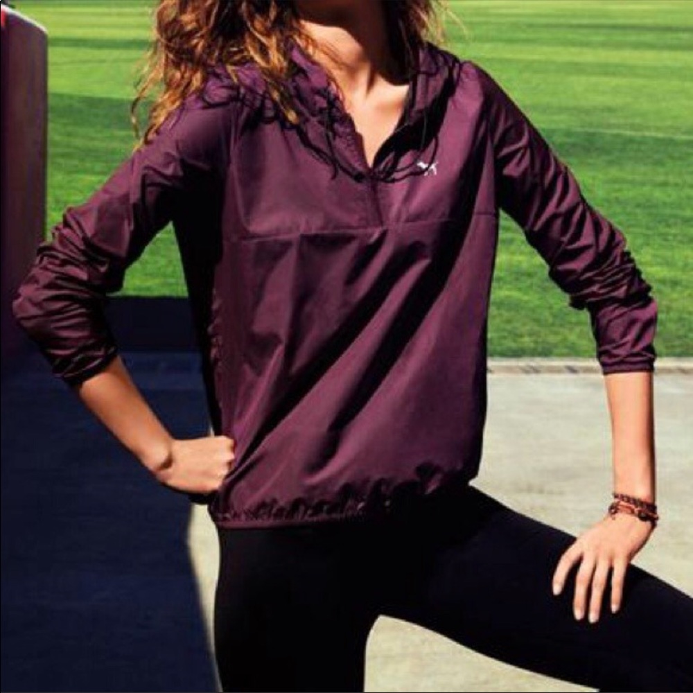 Victoria’s Secret Pink anorak windbreaker med/lg